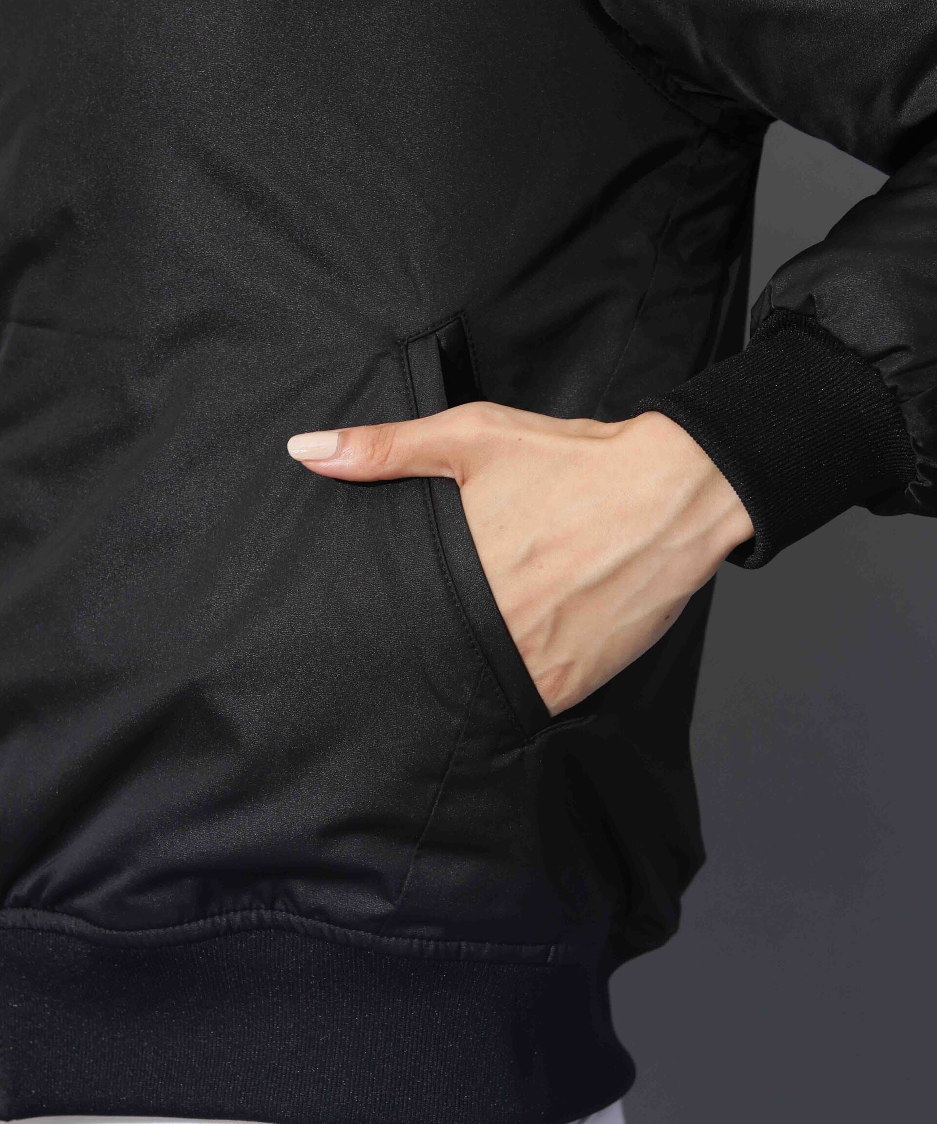 nano･universe「beats per minute/ナイロンサテンスタジャン」|ブルゾン・スタジャン|