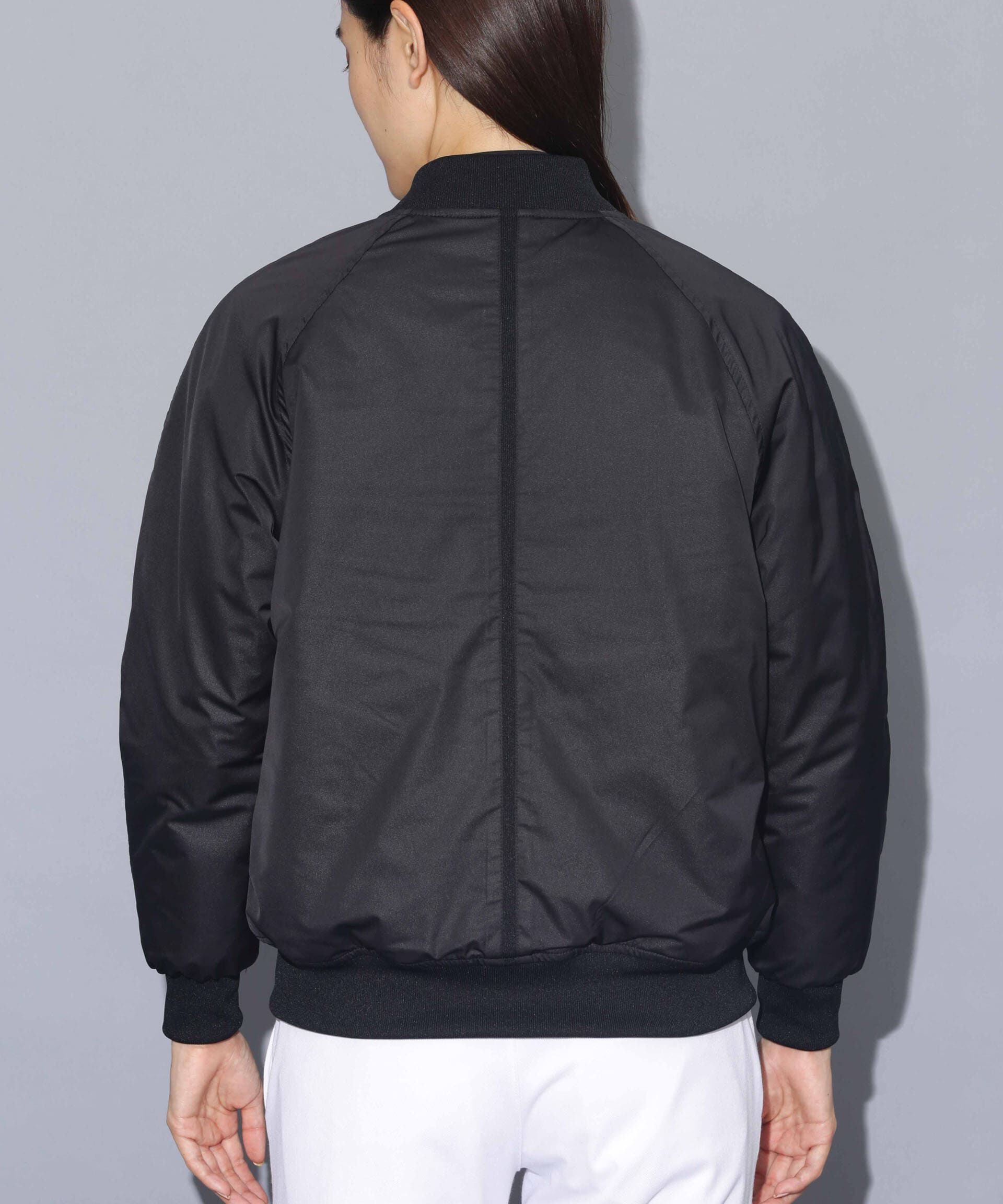 nano･universe「beats per minute/ナイロンサテンスタジャン」|ブルゾン・スタジャン|