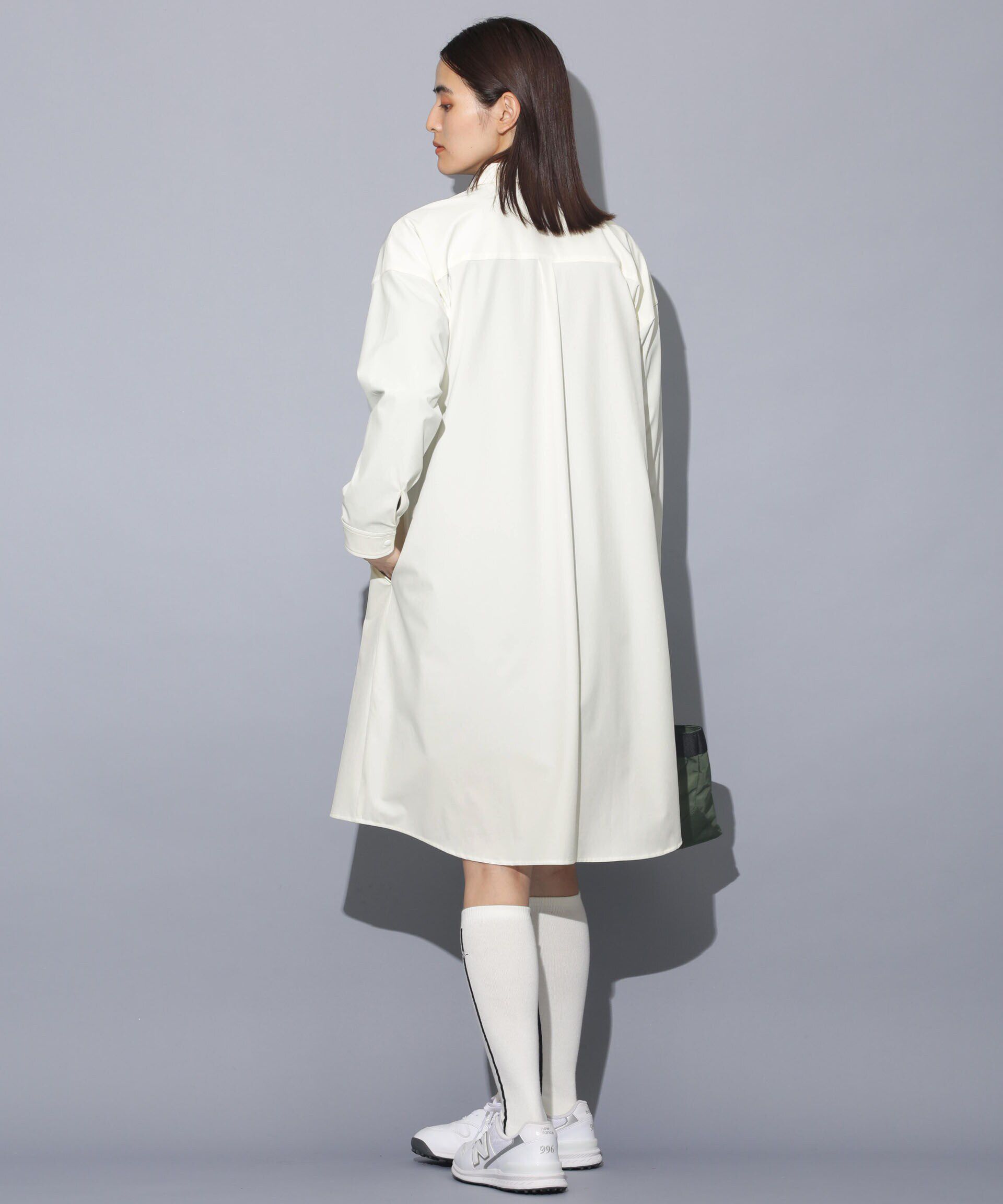 nano･universe「beats per minute/シャツワンピ」|ワンピース|