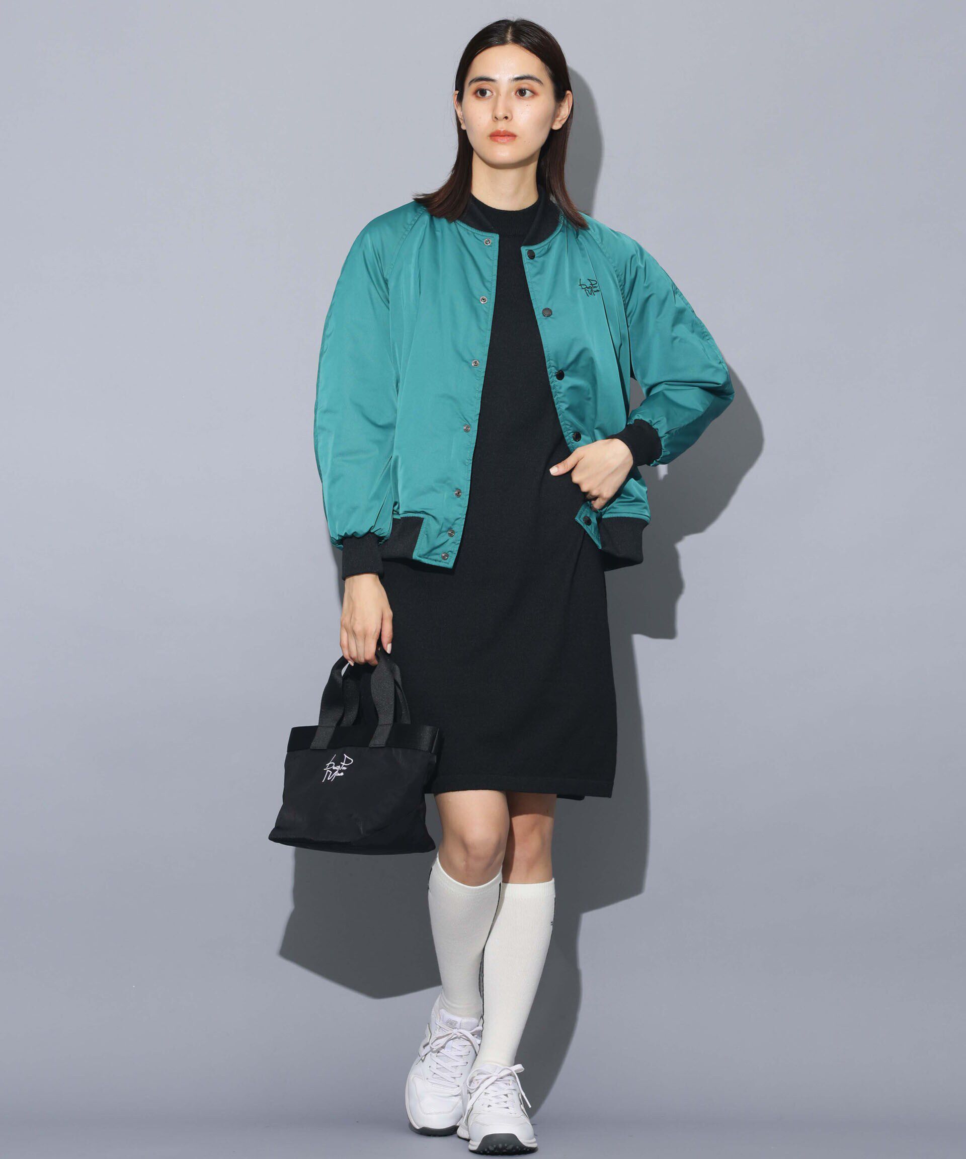 nano･universe「beats per minute/モックネックニットワンピース」|ワンピース|