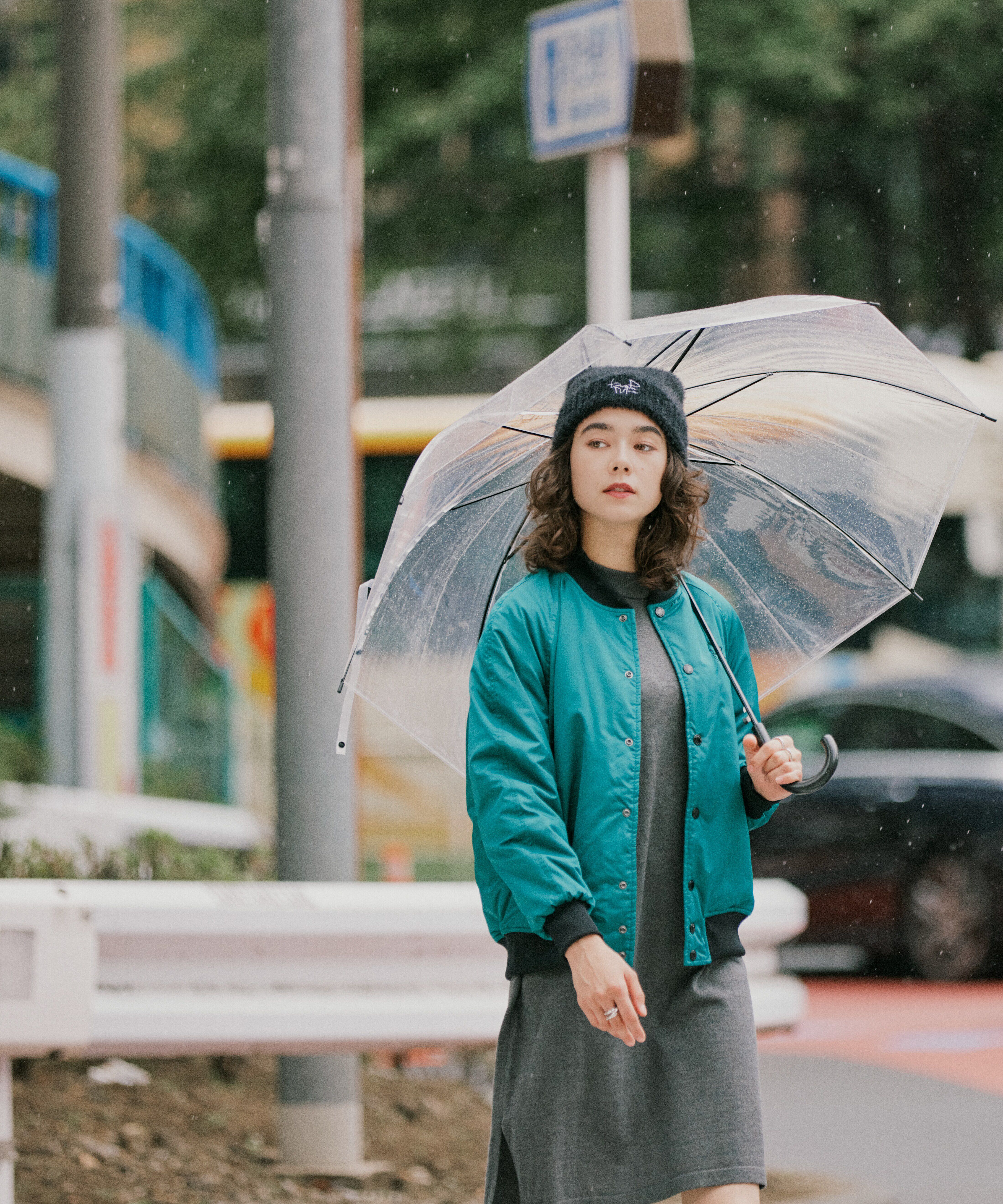 nano･universe「beats per minute/モックネックニットワンピース」|ワンピース|