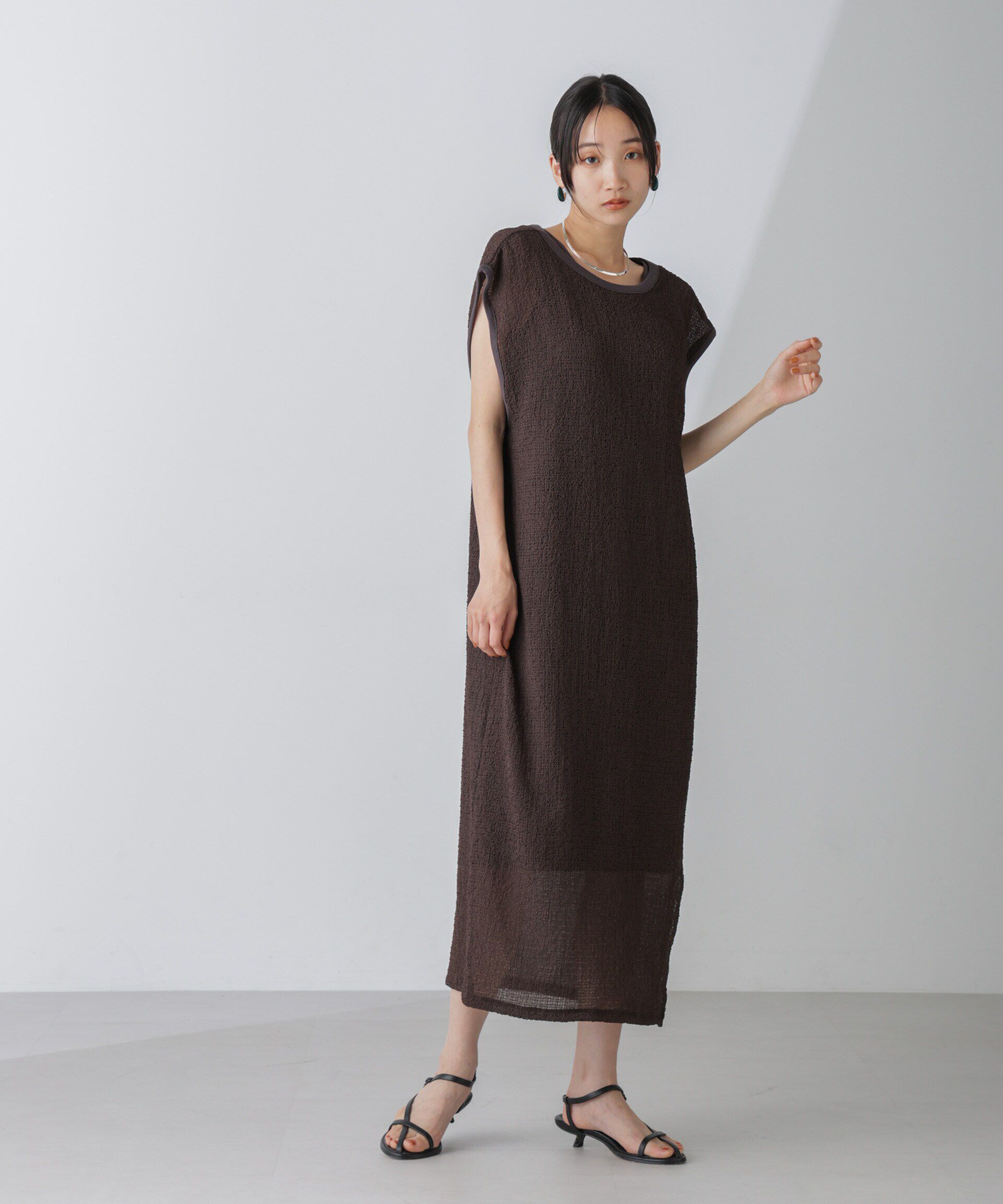 nano･universe「シアーサッカーワンピース」|ワンピース|