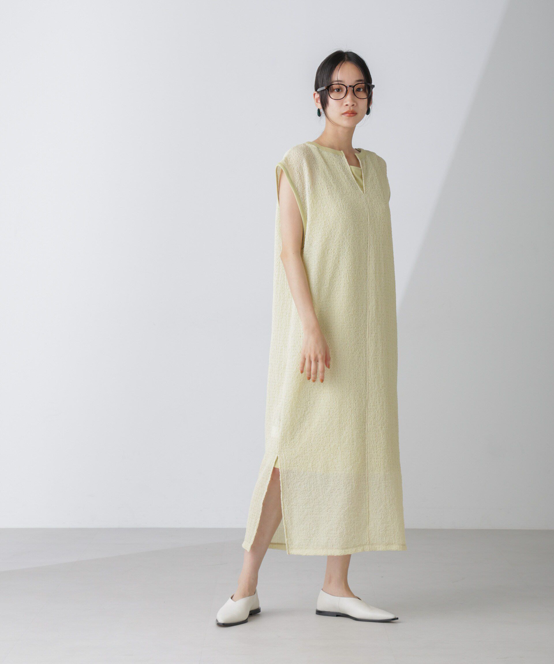 nano･universe「シアーサッカーワンピース」|ワンピース|