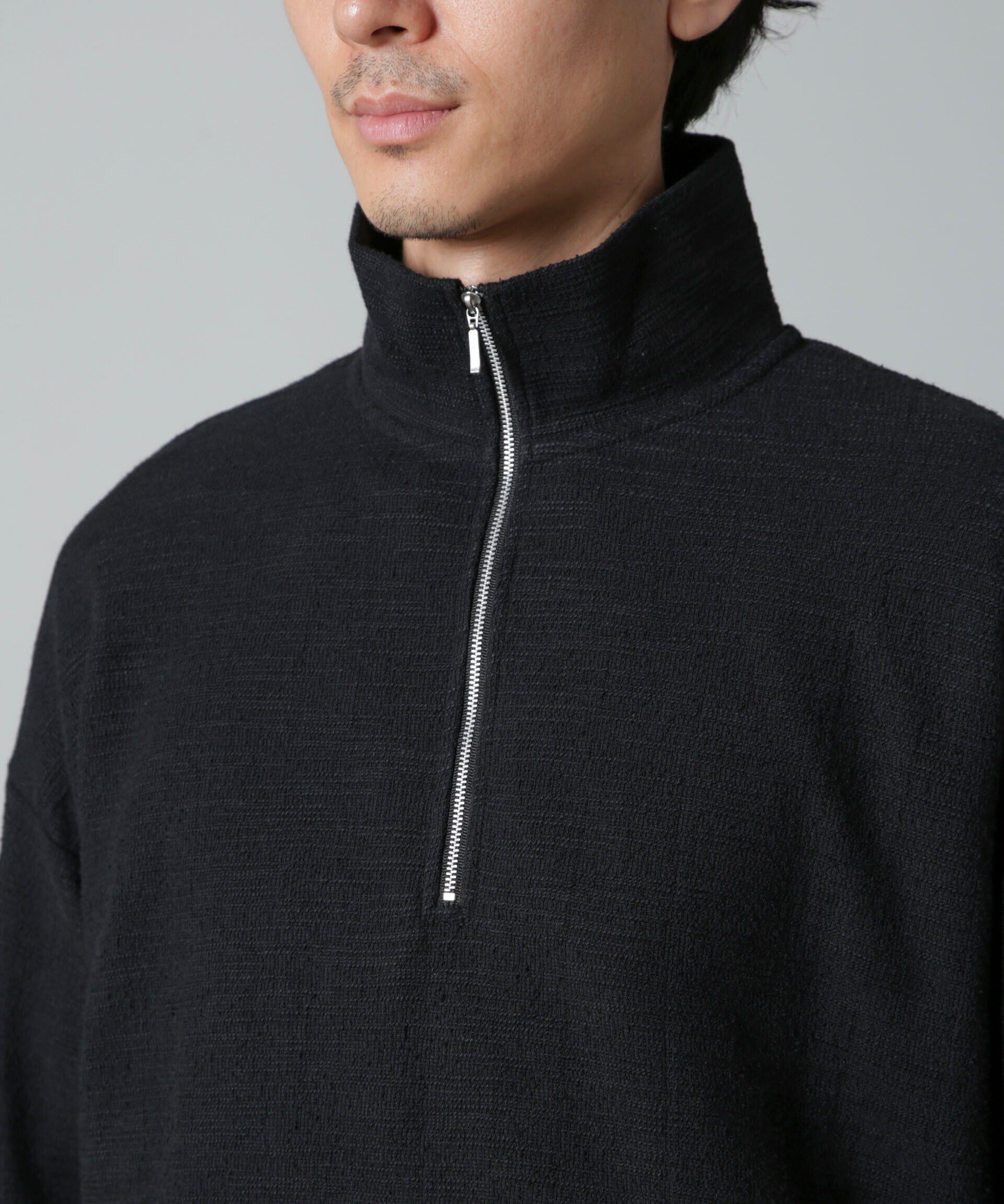 nano･universe「ブークレジャガード ハーフZIP 長袖」|Tシャツ・カットソー|