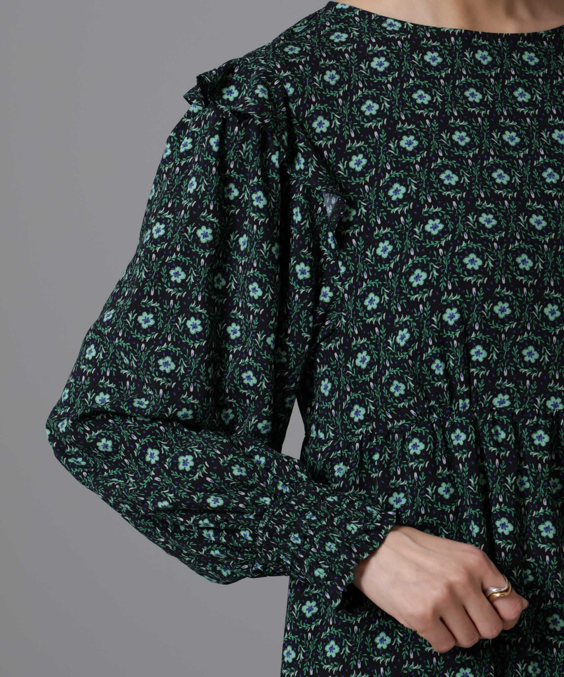 nano･universe「サークルフラワープリントワンピース」|ワンピース|