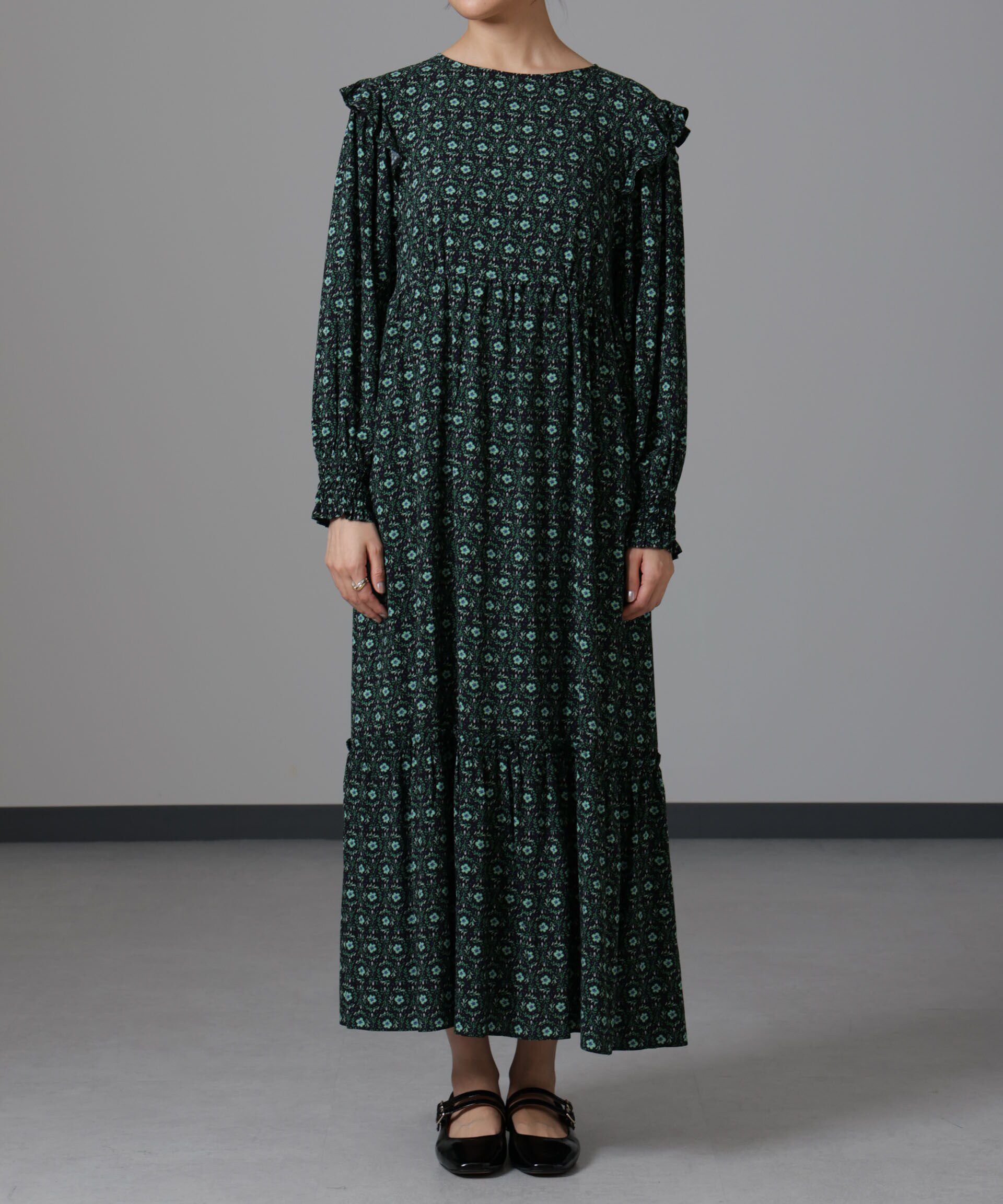 nano･universe「サークルフラワープリントワンピース」|ワンピース|