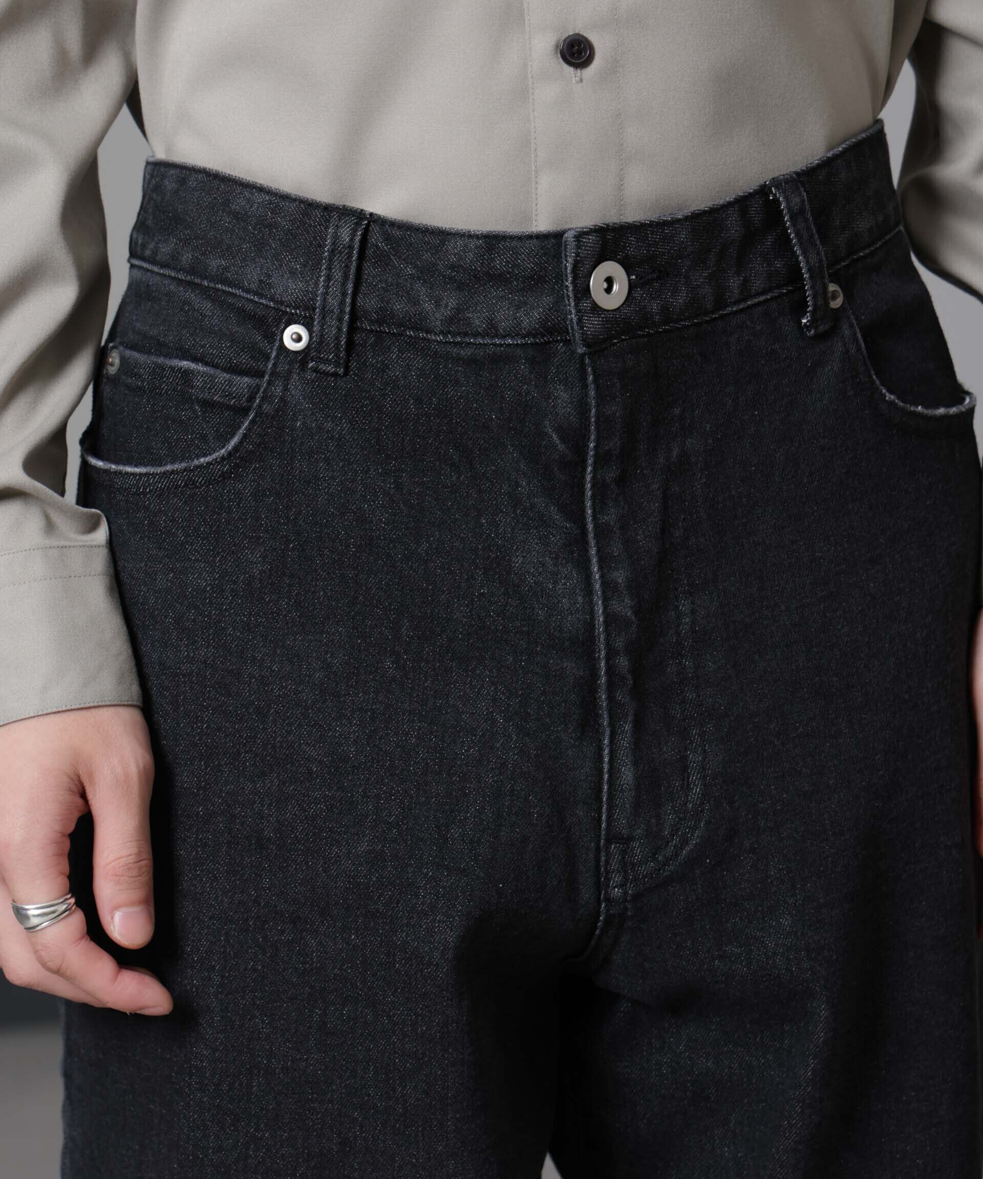 nano･universe「「MC」TIMELESS WARDROBE リラックスフィットデニム 252」|チノ|