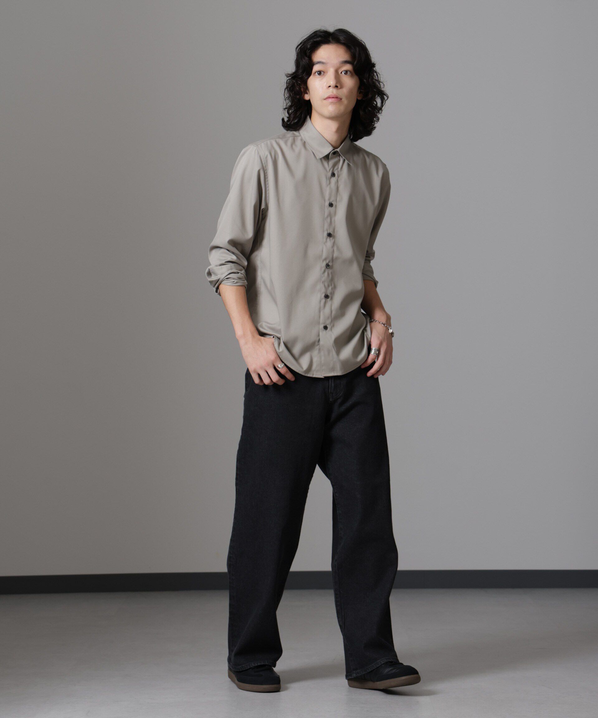 nano･universe「「MC」TIMELESS WARDROBE リラックスフィットデニム 252」|チノ|