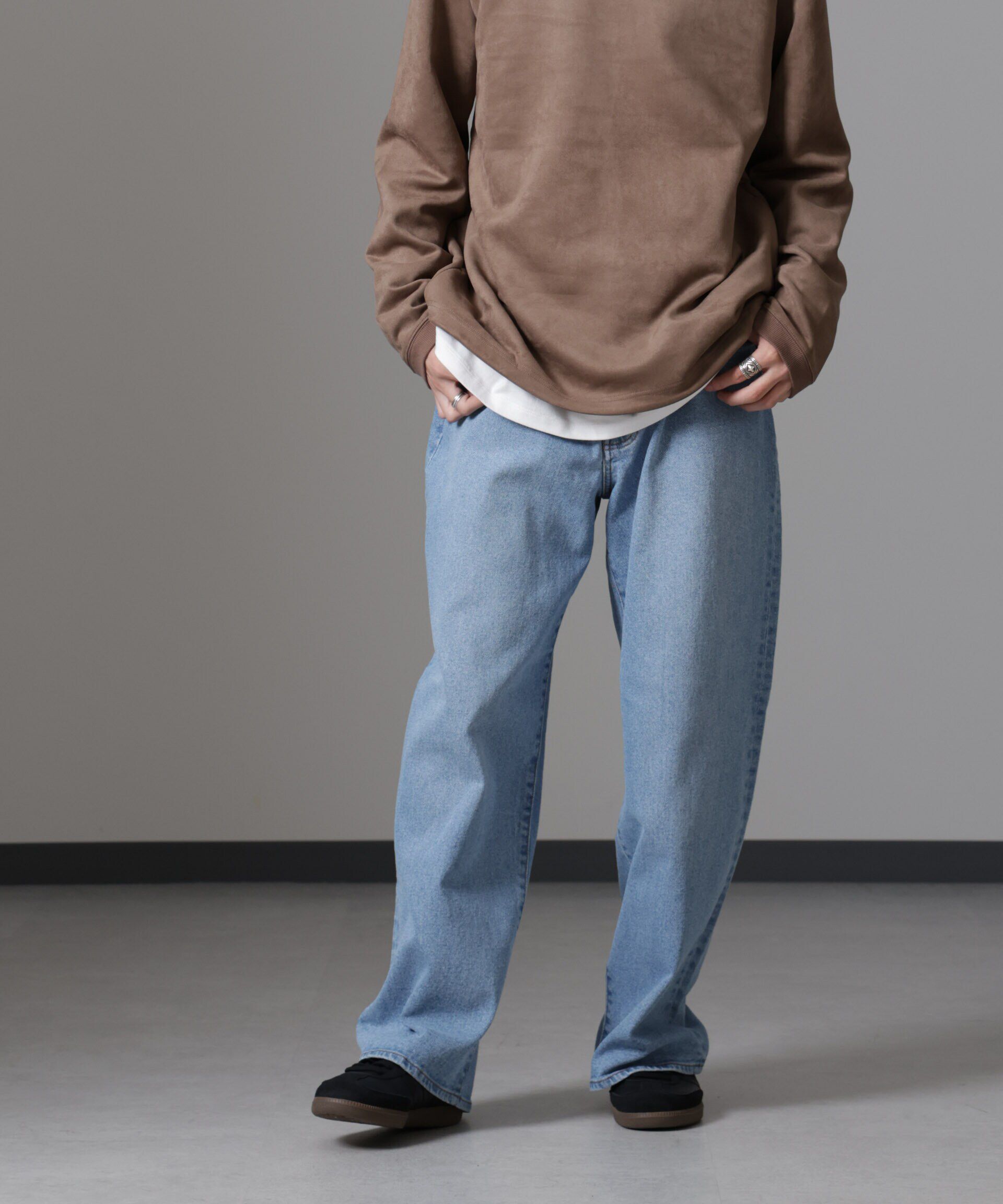 nano･universe「「MC」TIMELESS WARDROBE リラックスフィットデニム 252」|チノ|