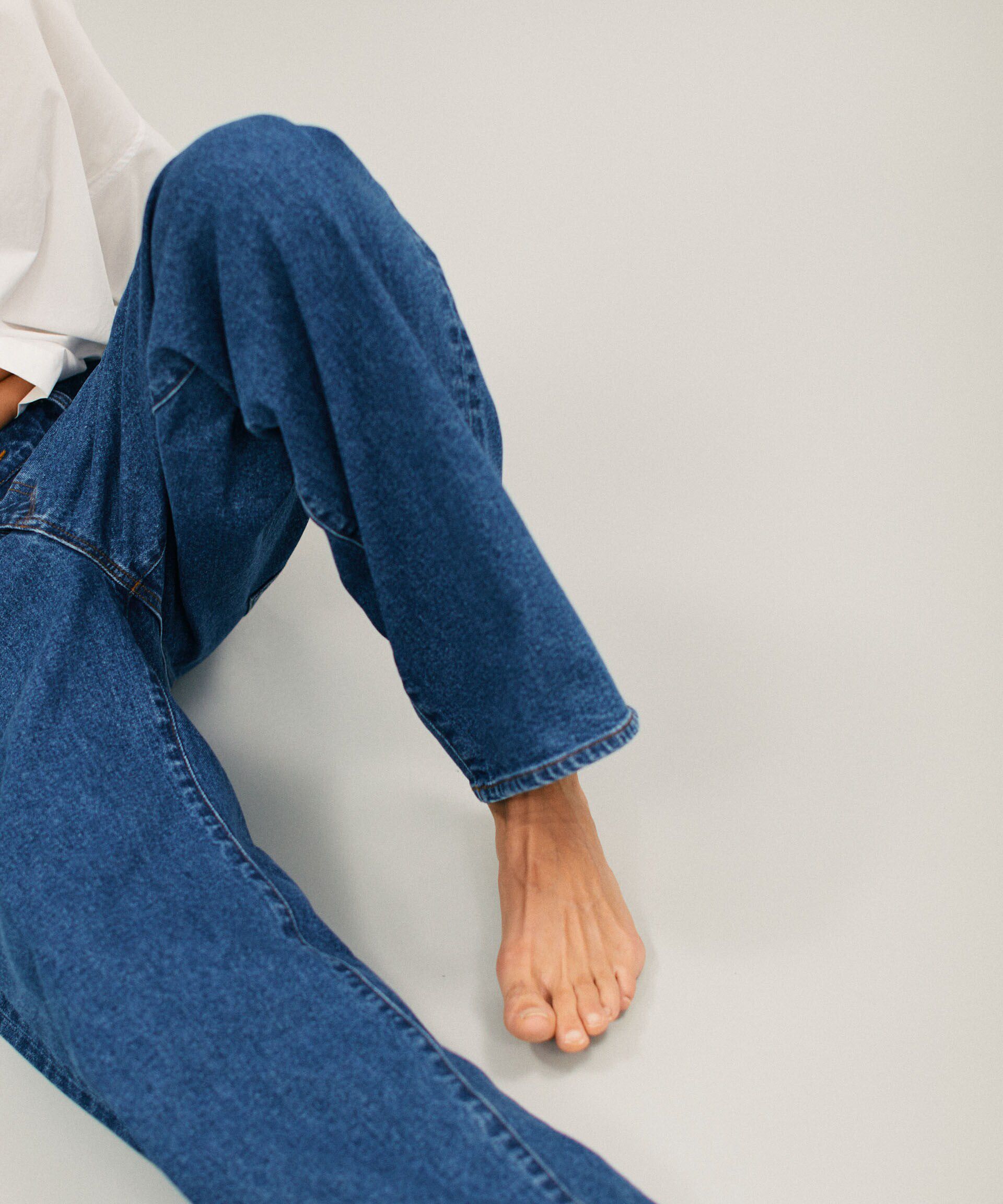 nano･universe「「MC」TIMELESS WARDROBE リラックスフィットデニム 252」|チノ|