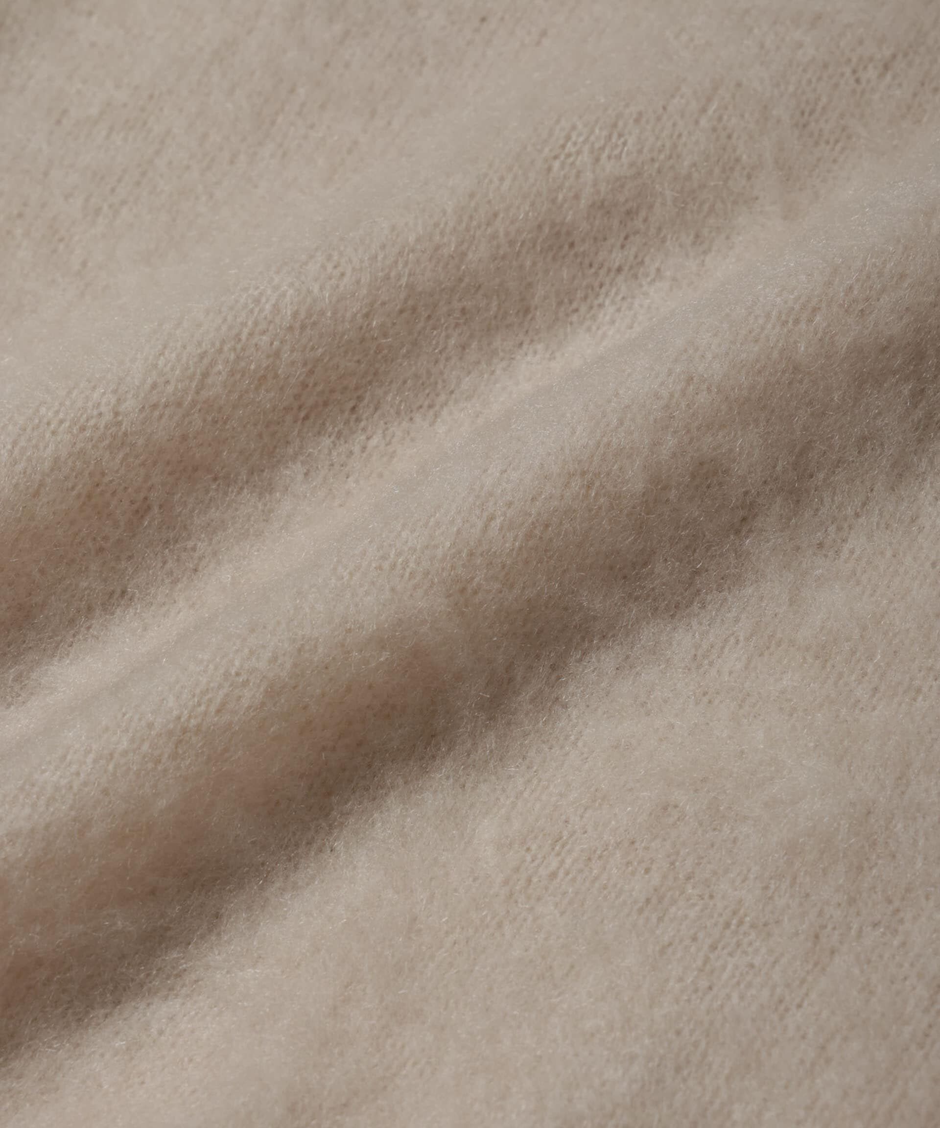 nano･universe「モヘヤブレンド起毛Vネックニット」|ニット・セーター|