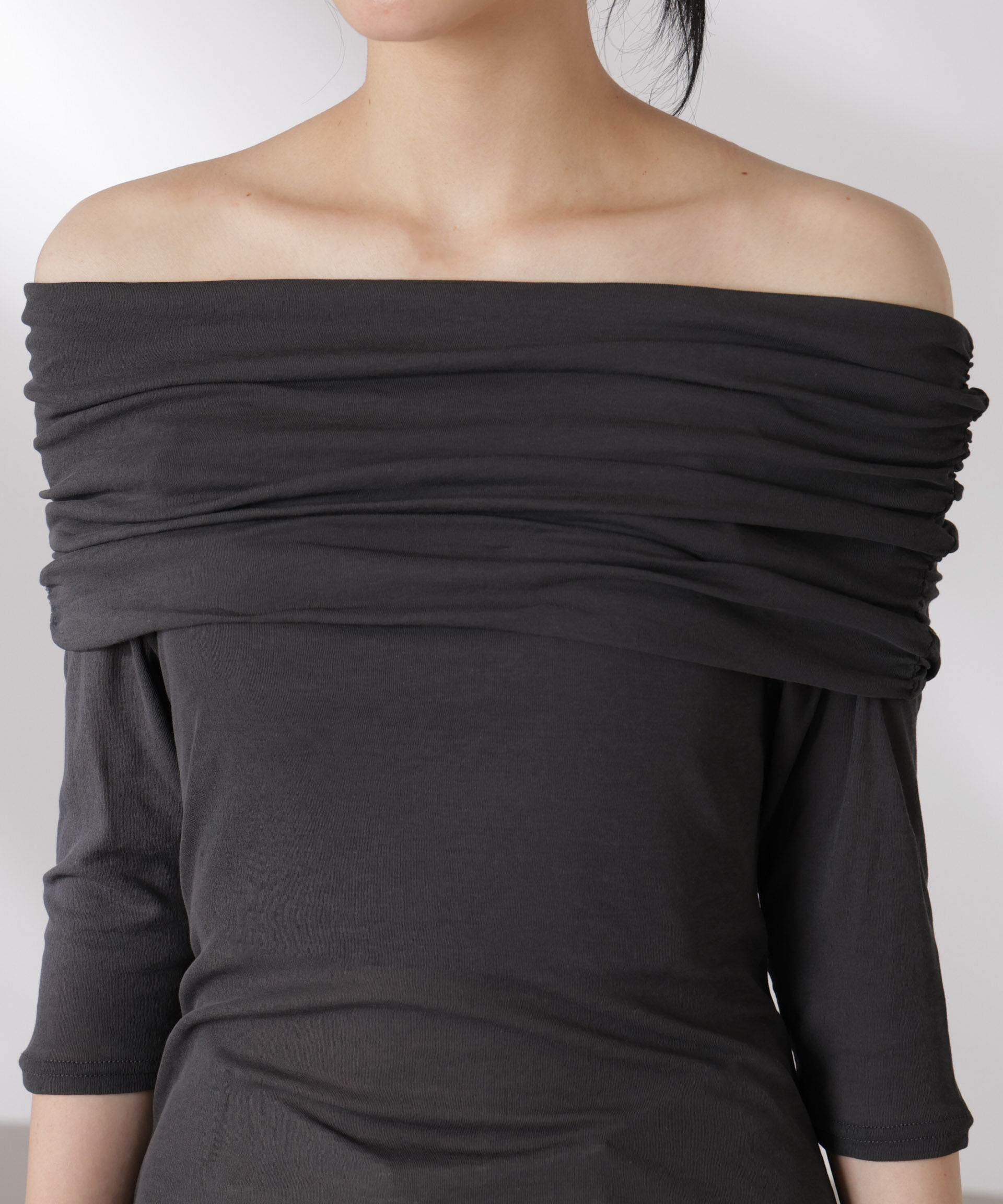 nano･universe「オフショルダーシアートップス」|Tシャツ・カットソー|