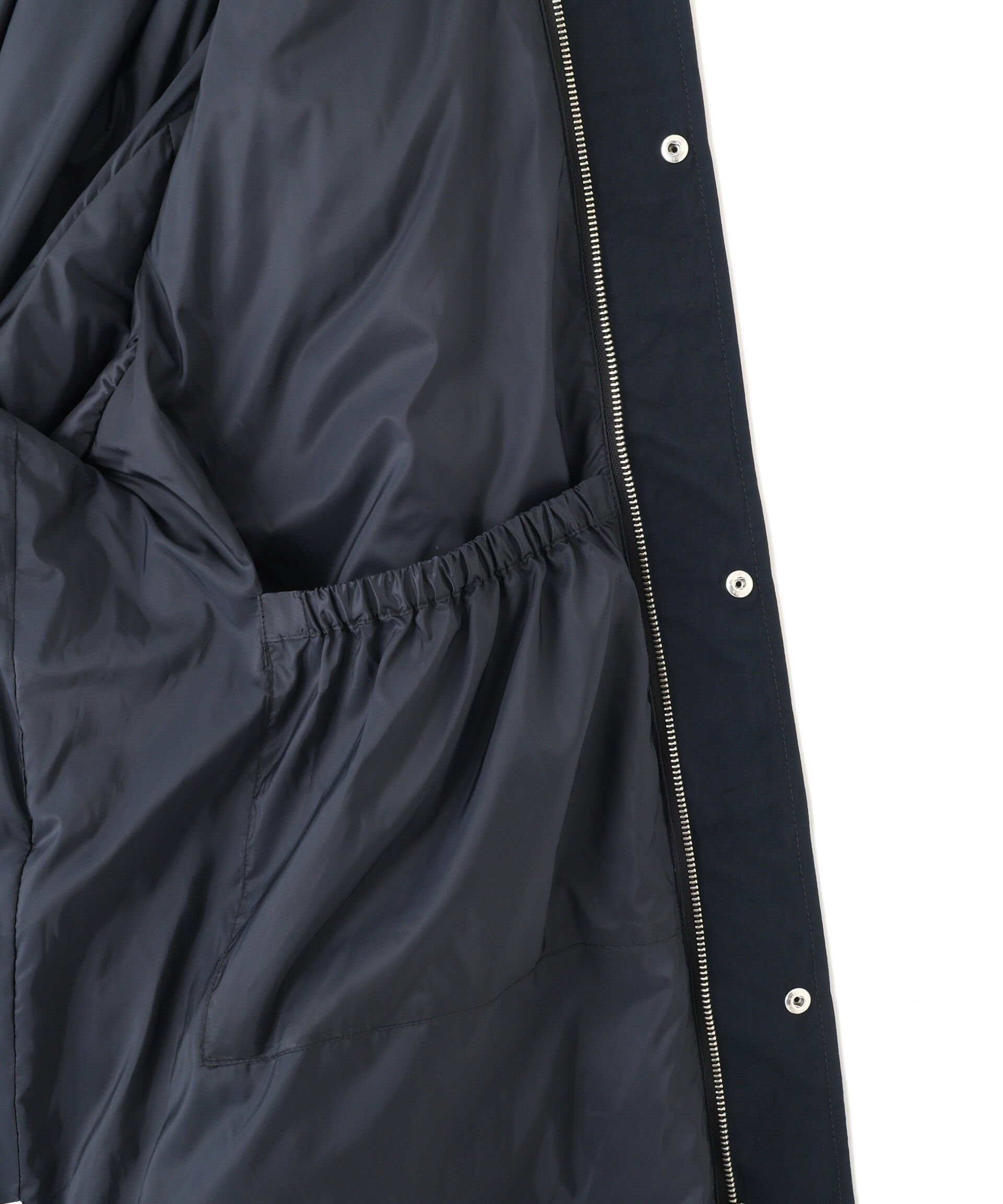 nano･universe「「STEVELOUR」「西川ダウン(R)」ミリタリーロングコート」|ダウン|