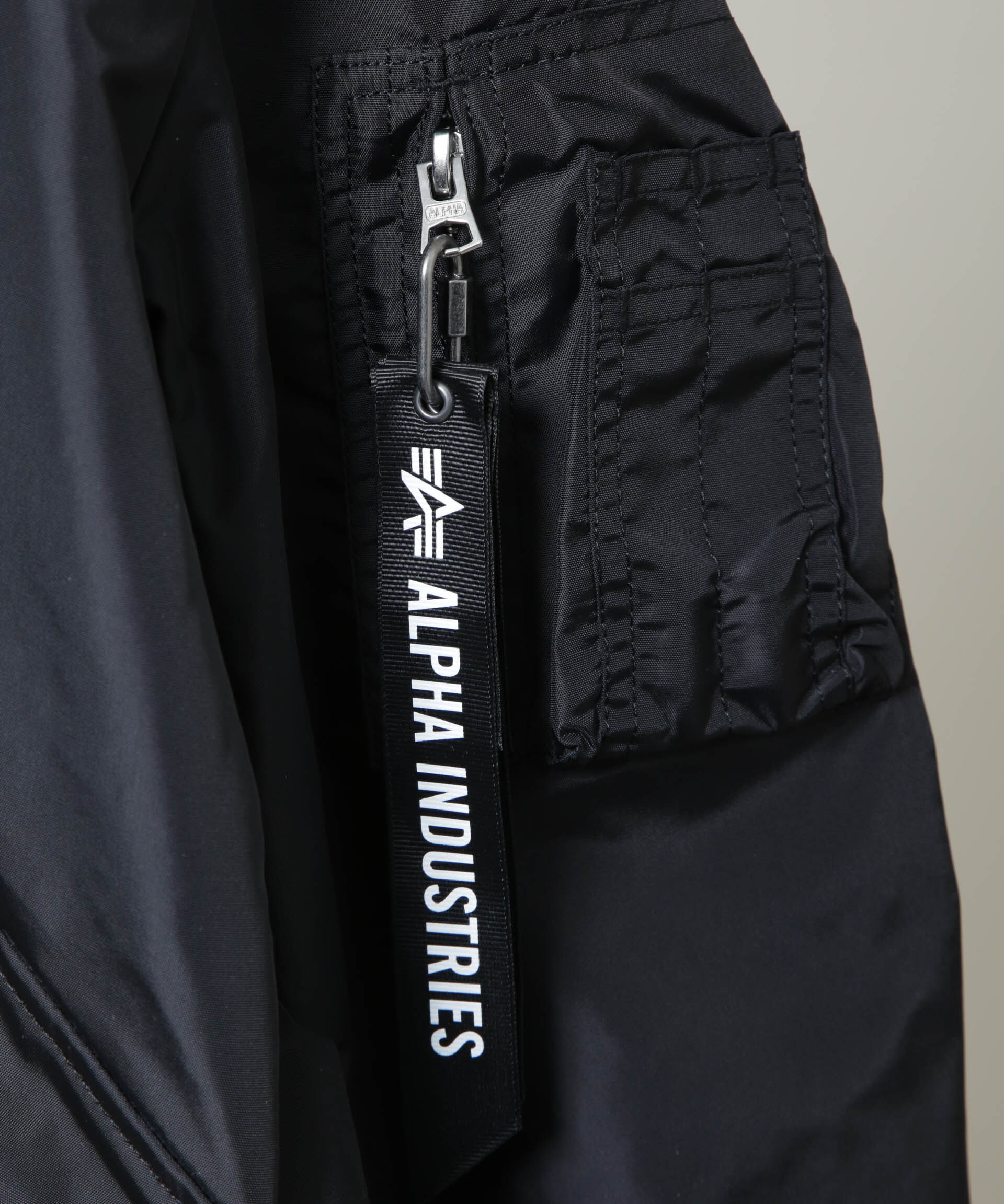 nano･universe「ALPHA INDUSTRIES/別注 CWU FLIGHT JACKET」|ブルゾン・スタジャン|