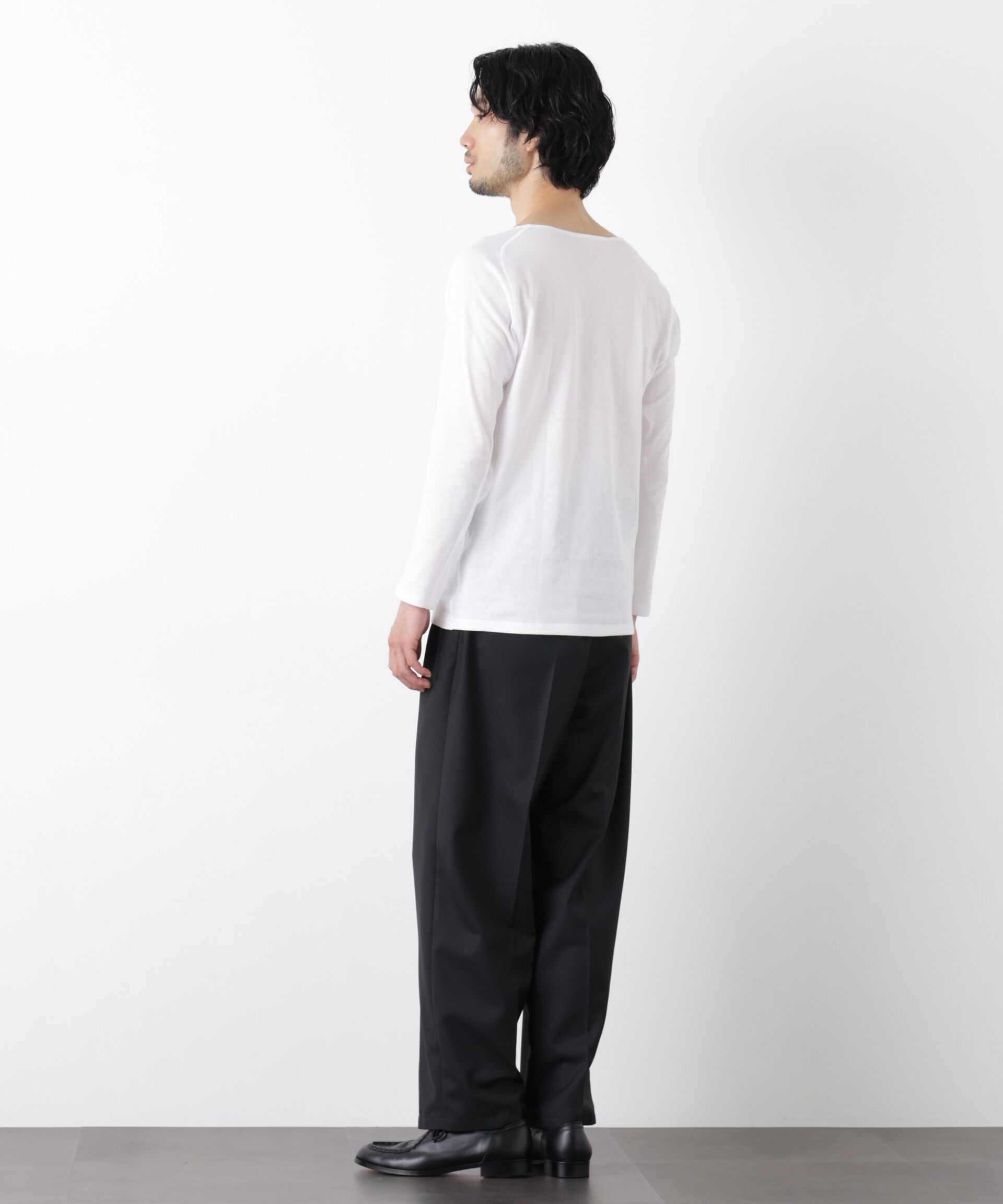 nano･universe「Anti Soaked(R)Plus インナーTシャツ 長袖」|Tシャツ・カットソー|