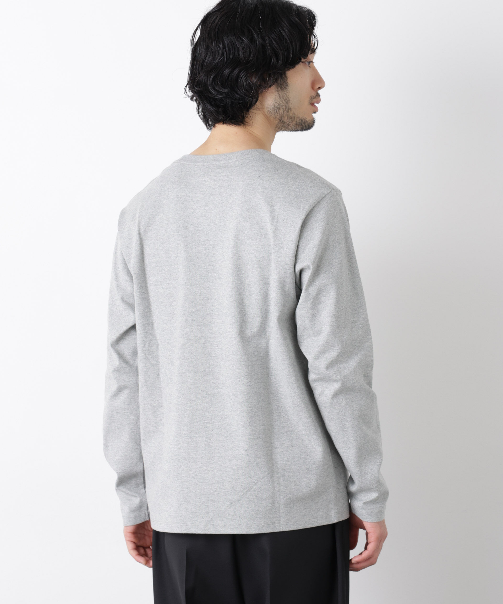 nano･universe「Anti Soaked(R)汗染み防止 クルーネックTシャツ」|Tシャツ・カットソー|