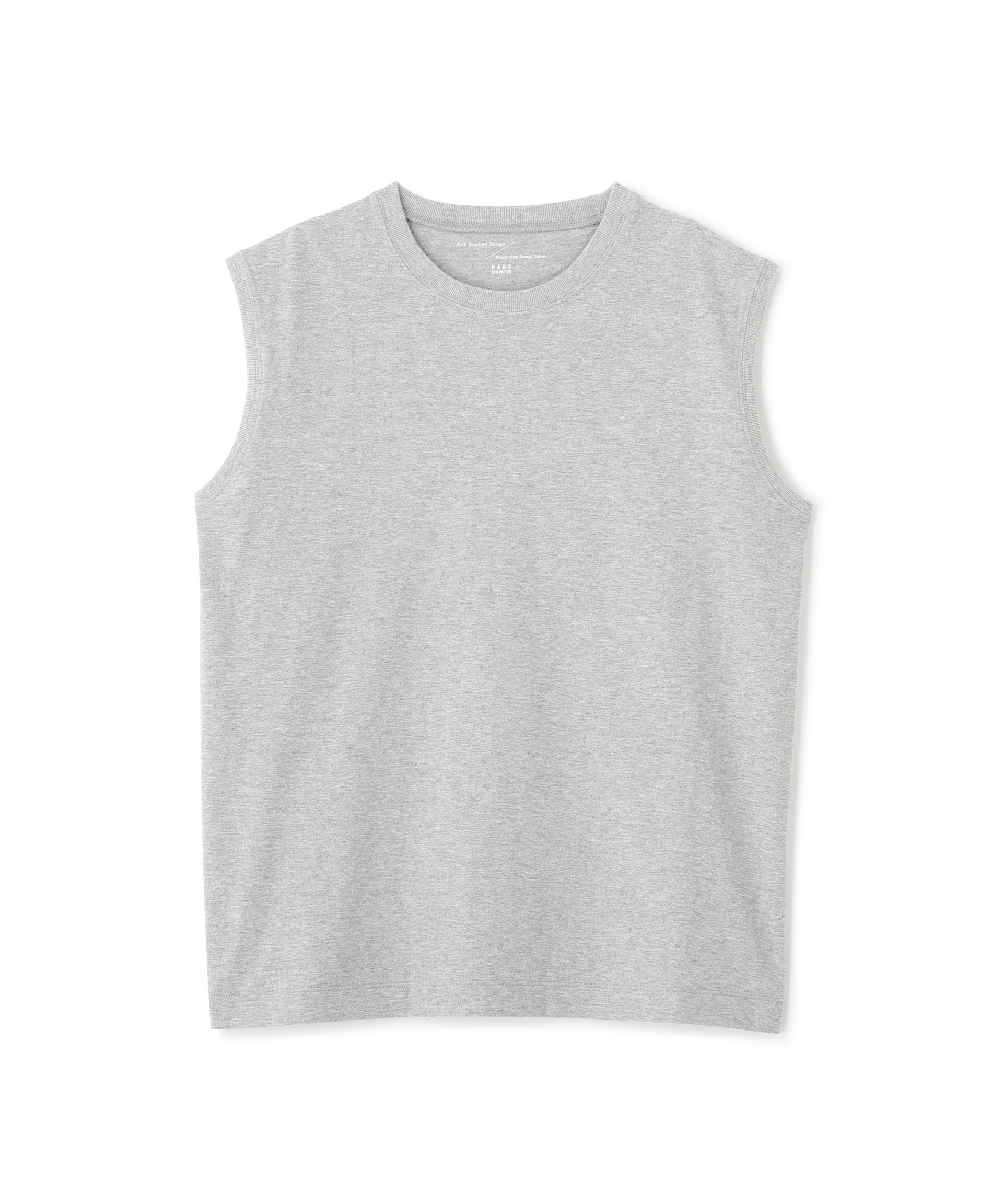 nano･universe「Anti Soaked(R) 汗染み防止ノースリーブTシャツ」|Tシャツ・カットソー|