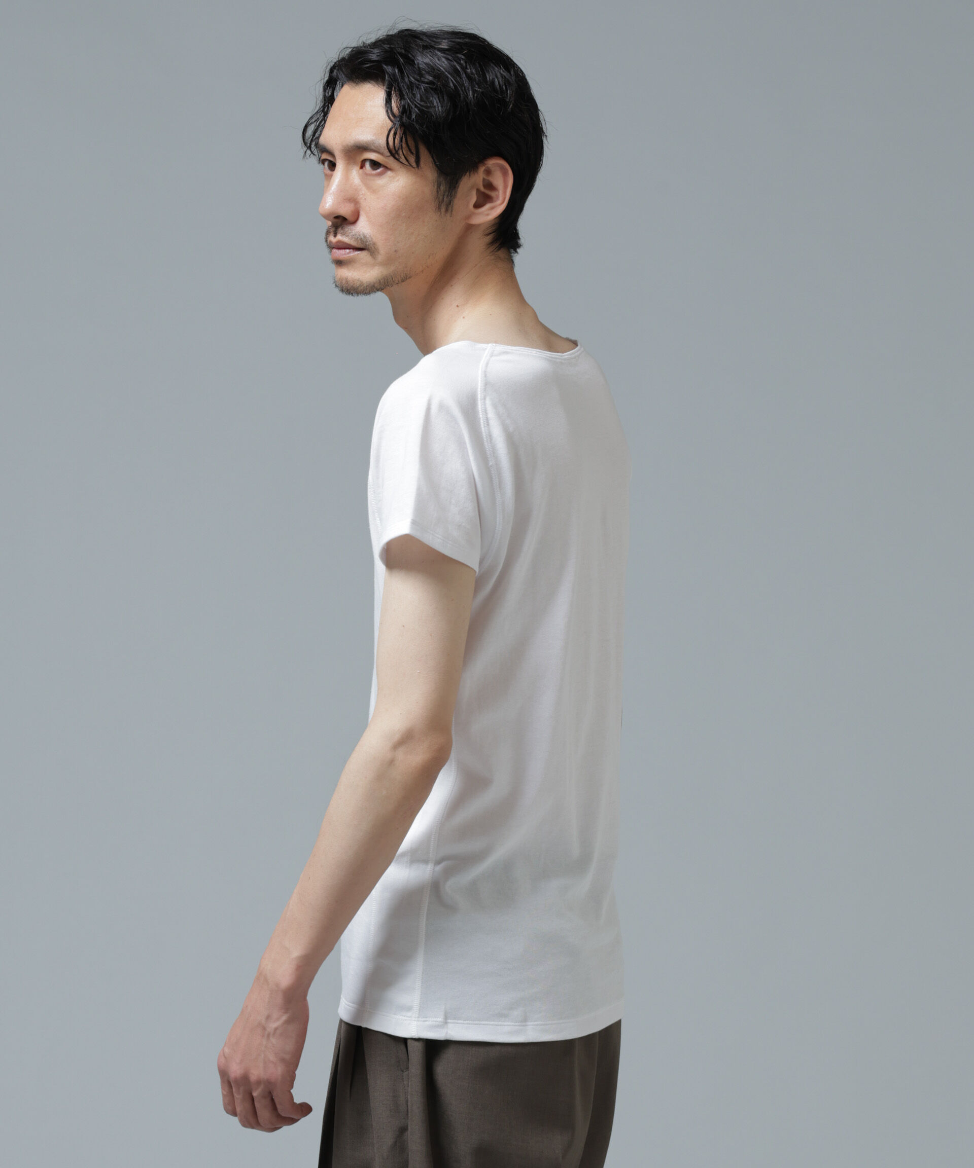 nano･universe「Anti Soaked(R) Plus インナーTシャツ」|Tシャツ・カットソー|