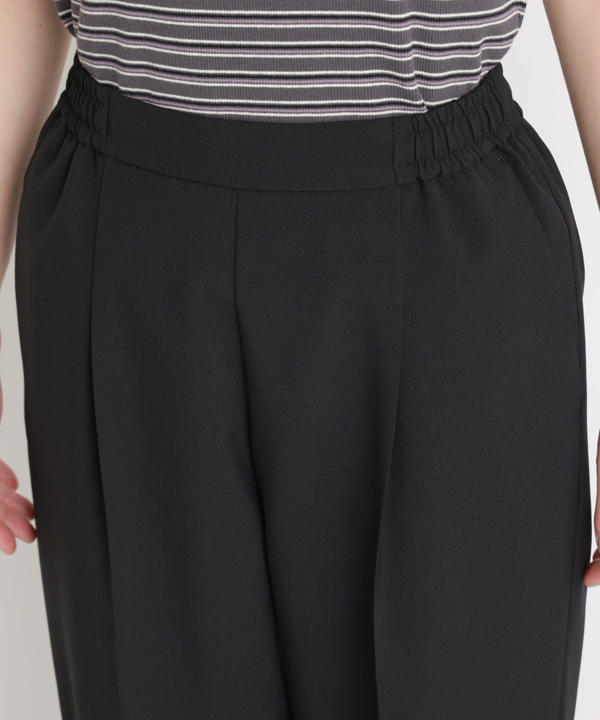 nano･universe「ライトファンクションイージーテーパードパンツ」|チノ|