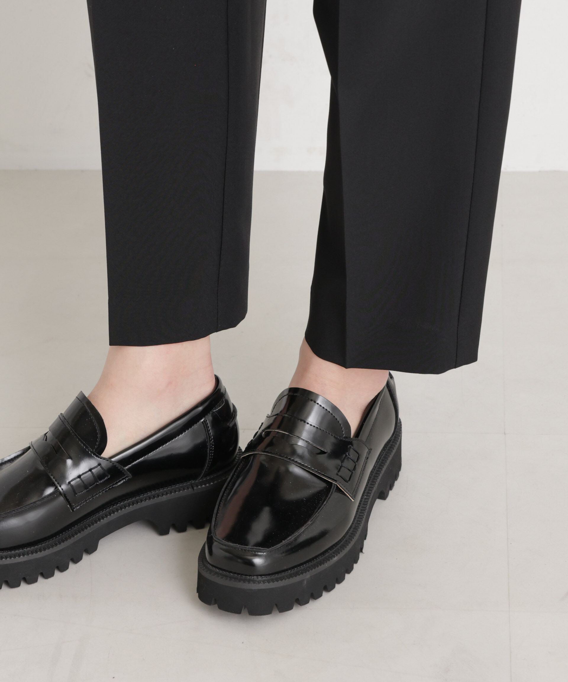 nano･universe「ライトファンクションイージーテーパードパンツ」|チノ|