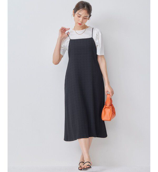 組曲「ステッチストライプドビー キャミワンピース」|ワンピース|