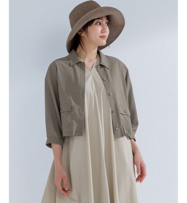 組曲「ソマルティーボイル ジャケット」|ブルゾン・スタジャン|モカグレー系