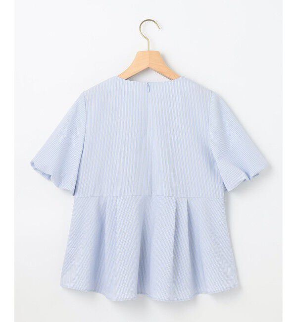 組曲「ドライタッチペプラム ブラウス」|シャツ・ブラウス|