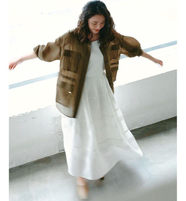 組曲「クラウドローン スカート」|スカート|ホワイト系