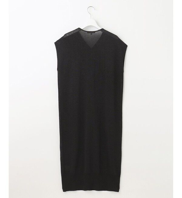 自由区「【カタログ掲載・洗える】ペーパーブレンドニット ジレ」|ベスト・ジレ|