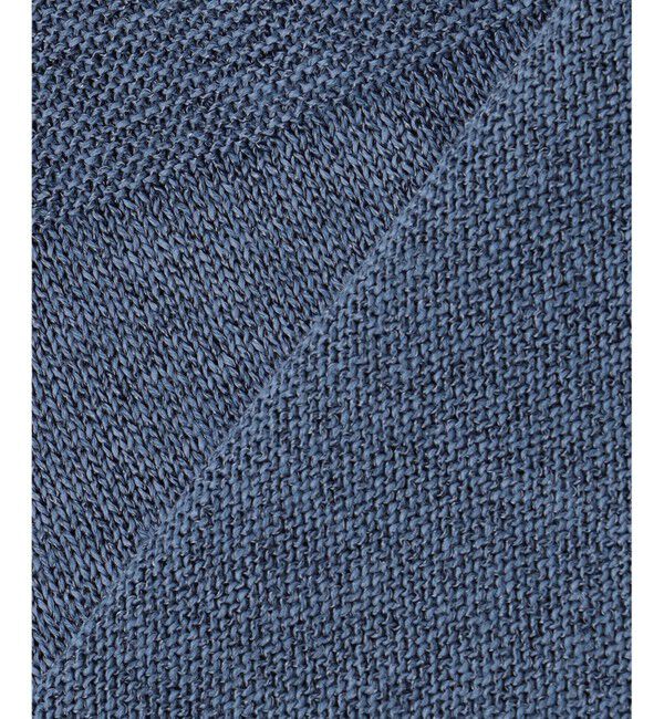 自由区「【洗える】ペーパーブレンドスキッパーポロ ニット」|ニット・セーター|