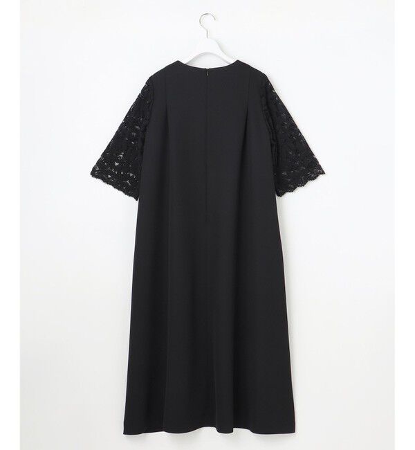 自由区「フラワーレースダブルクロス ワンピース」|ワンピース|