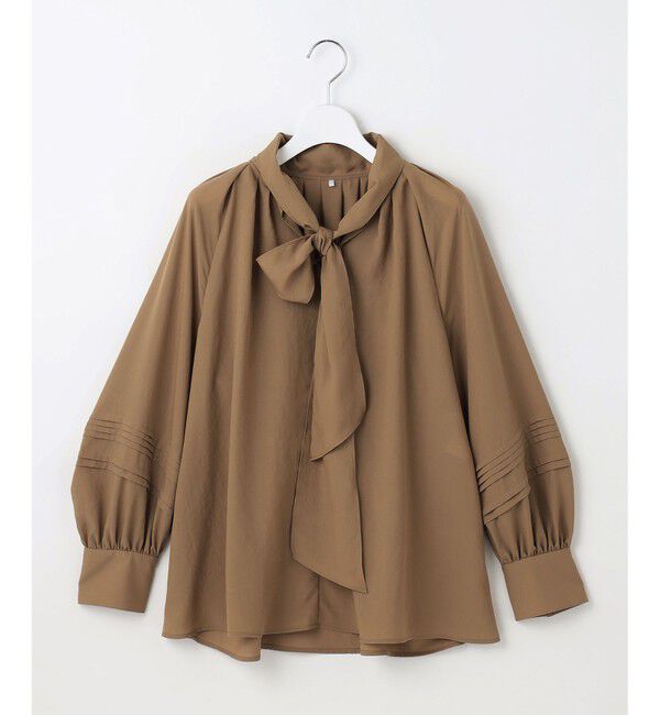 自由区「【カタログ掲載】ソフトスパンビエラボウタイ ブラウス」|シャツ・ブラウス|