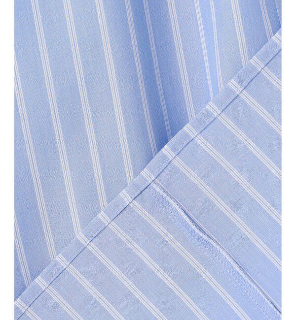 自由区「【ご好評素材・新型追加】リヨセルポプリンフリル ブラウス」|シャツ・ブラウス|