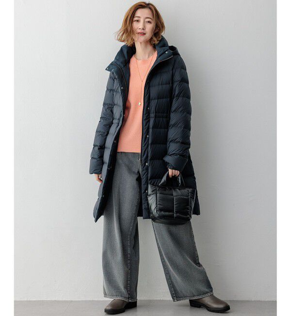 23区「【洗える】ウールカシミヤ クルーネック ニット」|ニット・セーター|