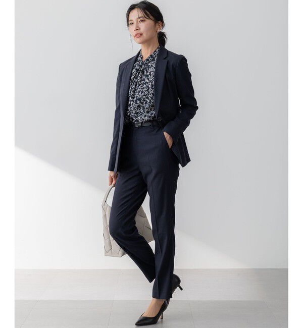 23区「【セットアップ対応/防シワ性/洗える】アイアスマットストレッチ テーラード ジャケット」|テーラードジャケット|