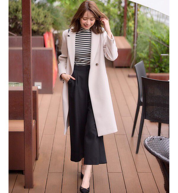 any SiS「【シリーズ累計7万本突破！】サーモ2WAYストレッチ ワンタック ワイドパンツ」|その他|