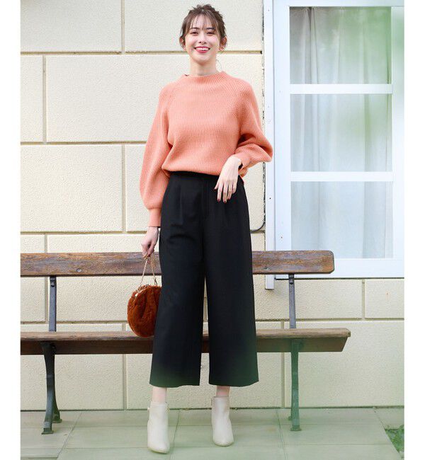 any SiS「【シリーズ累計7万本突破！】サーモ2WAYストレッチ ワンタック ワイドパンツ」|その他|