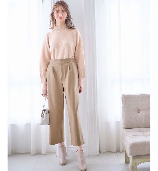 any SiS「【シリーズ累計7万本突破！】サーモ2WAYストレッチ ワンタック ワイドパンツ」|その他|