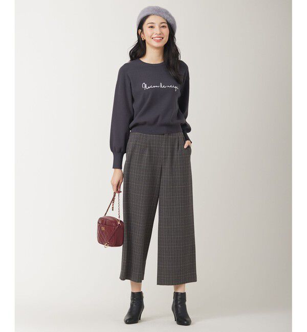 any SiS「【シリーズ累計7万本突破！】サーモ2WAYストレッチ ワンタック ワイドパンツ」|その他|