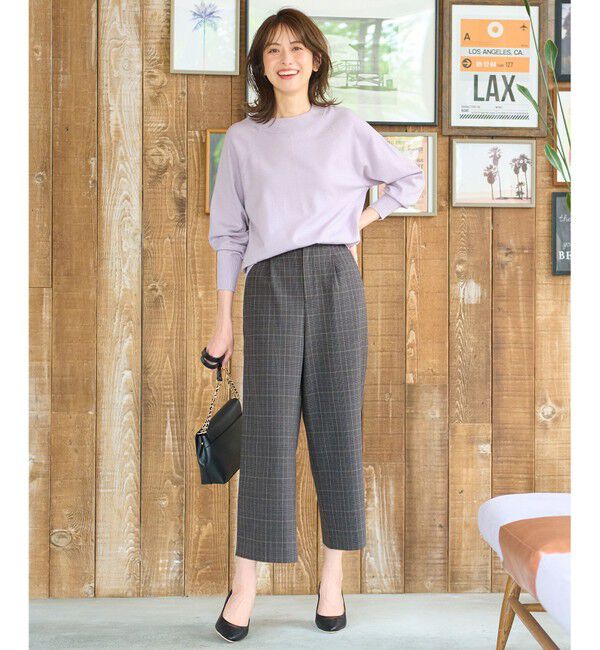 any SiS「【シリーズ累計7万本突破！】サーモ2WAYストレッチ ワンタック ワイドパンツ」|その他|