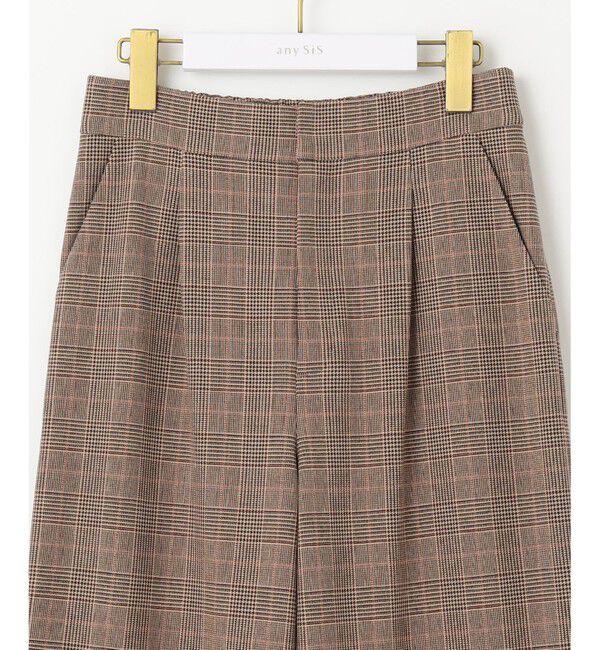 any SiS「【シリーズ累計7万本突破！】サーモ2WAYストレッチ ワンタック ワイドパンツ」|その他|