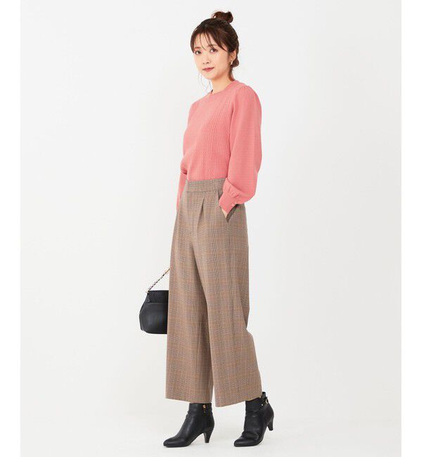 any SiS「【シリーズ累計7万本突破！】サーモ2WAYストレッチ ワンタック ワイドパンツ」|その他|