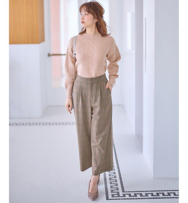 any SiS「【シリーズ累計7万本突破！】サーモ2WAYストレッチ ワンタック ワイドパンツ」|その他|