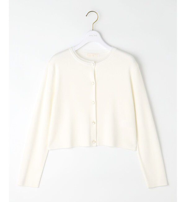 ANY SIS「【洗える】レースネックショートレングス カーディガン」|カーディガン|