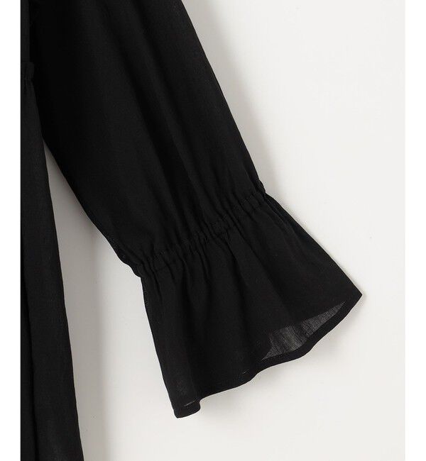 any SiS「【洗える】シアーヴィンテージライクラッフル ブラウス」|シャツ・ブラウス|