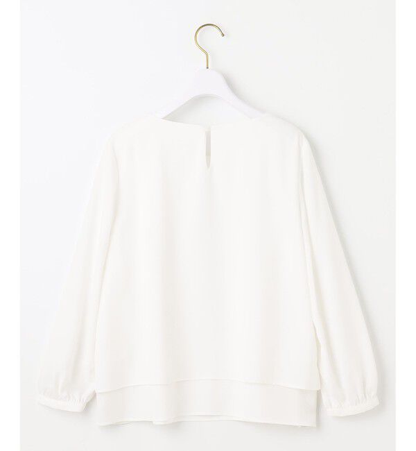 any SiS「【洗える】レイヤードレース ブラウス」|シャツ・ブラウス|