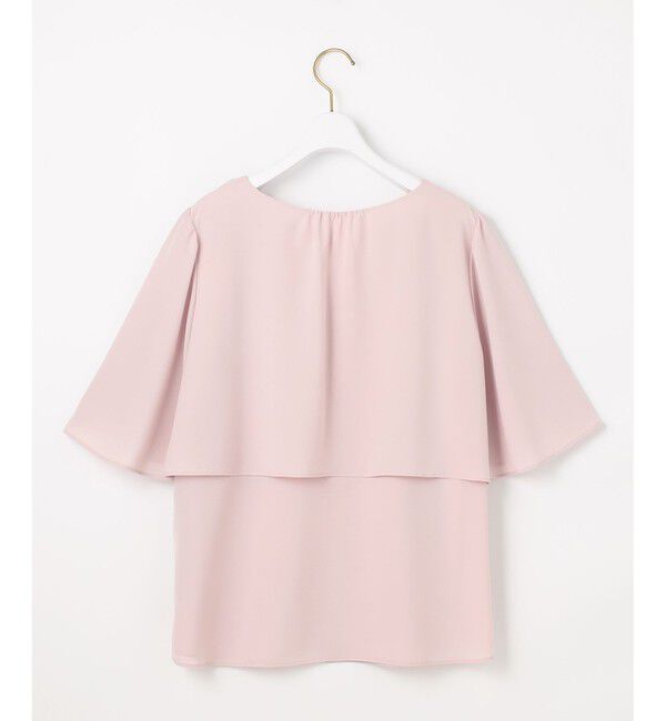 ANY SIS「【洗える】ケープフレアスリーブ ブラウス」|シャツ・ブラウス|