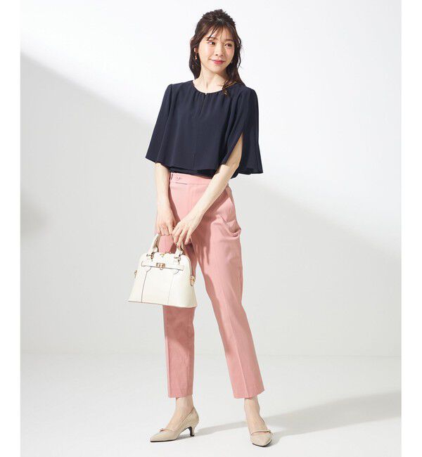 ANY SIS「【洗える】ケープフレアスリーブ ブラウス」|シャツ・ブラウス|