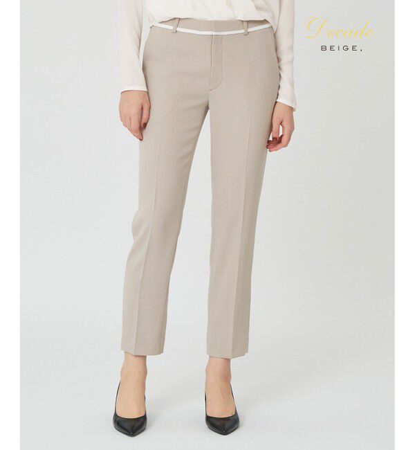 BEIGE,「CINDY / クロップドパンツ」|その他|Sand&times;White