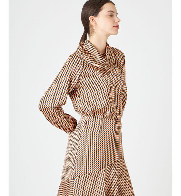 BEIGE,「MABILLON / スカーフブラウス」|シャツ・ブラウス|Peach x Ecru